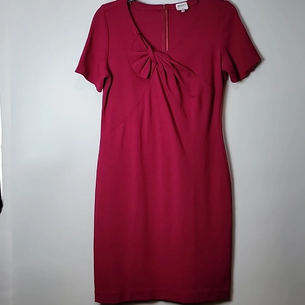 Armani Collezioni Pink Raspberry Dress